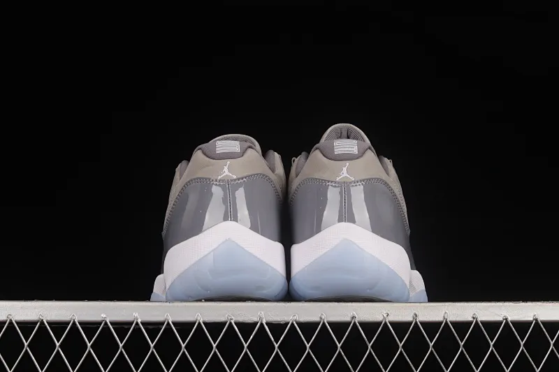 All categories Air Jordan Jordan series basketball shoes Air Jordan 11 F version Air Jordan 11 Low "Cool Grey" AJ11 Joe 11 cool gray genuine standard genuine carbon 528895-003